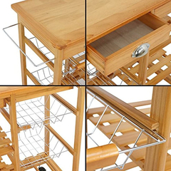 Estanterías, Carrito De Almacenamiento Para Isla De Cocina - tienda online