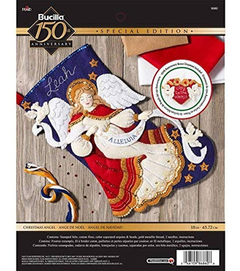 Bucilla 18-inch Calcetín De Navidad Fieltro Appliqué Ki