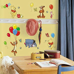 Roommates - Adhesivo Decorativo Para Pared Winnie The Pooh