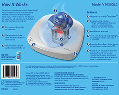 Vaporizador Vicks Nursery De 1 Galón Con Luz Nocturna - Danielle's Store