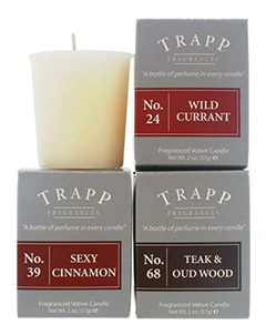 Trapp Fragances- Vela Votiva Aroma A Otoño, 2 Oz, 3 Unidades - comprar online