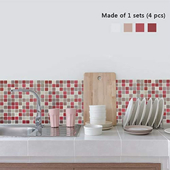 3d Mosaico Pegatina Azulejos Backsplash Papel De Contacto - Danielle's Store