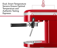 Máquina De Café Espresso Semiautomática De Metal Kitchenaid - Danielle's Store