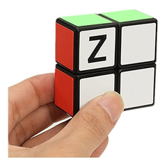 Super Floppy Negro Cubo Mágico 1x2x2 Velocidad Cubo