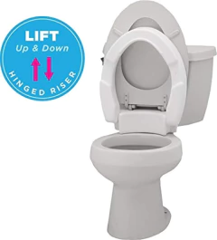 Tapas Para Sanitarios Asiento Elevador Estándar Blanco - comprar online