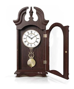 Reloj De Pared De Péndulo De Madera 23.5 X 9.25 Pulgadas - comprar online