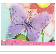 Mariposa Colgante De Malla De Nailon Con Mariposas Amarillas - comprar online