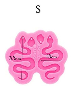 Molde De Resina Con Forma De Serpiente Y Alas De Ángel Para