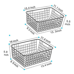 Ispecle Cesta De Alambre De Metal Para Despensa - comprar online