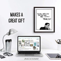 Cartel De La Cita Motivacional De Michael Scott - Danielle's Store