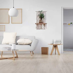 Estantería Colgante De Macramé Y Madera Color Blanco. en internet