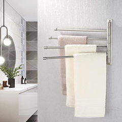 Toallero Kes A2102c Con 4 Barras Y Soporte De Pared en internet