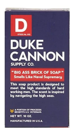 Duke Cannon Scrubber Big Ass Ladrillo Táctico De Jabón - tienda online