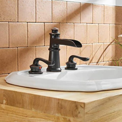 Imagen de Bwe Grifo Para Lavabo De Un Solo Mango, Bronce