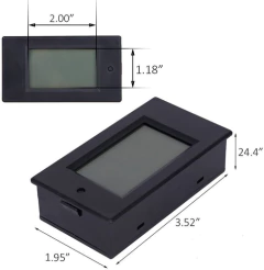 Mictuning Dc 6.5-100v 0-100a Pantalla Digital Lcd Amperímetr en internet
