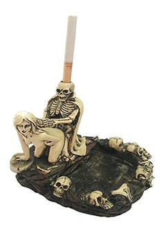 Llamevol Cenicero De Cigarro Con Calavera, Cenicero Sexy