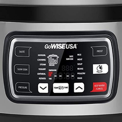 Gowise Usa Olla Apresión Programable, Lenta, Arroz, Yogurt, - tienda online