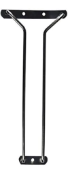 Colgador De Copas De Un Canal Cromado 10 ''(25.40 Cm) 1 Piez