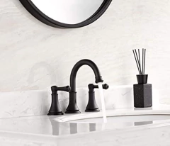 Timearrow Taf830y - Grifo Para Lavabo De Baño Con Dos Asas en internet