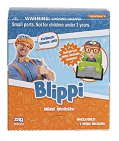 Blippi Mini Moviles, Paquete De 5 Mini Vehículos - Caracterí - tienda online