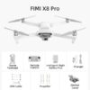 Dron FIMI X8 Pro Ultima Versión 2024 Intelligent Plus