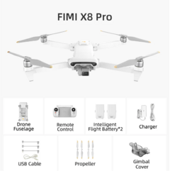 Dron FIMI X8 Pro Ultima Versión 2024 Intelligent Plus - comprar online