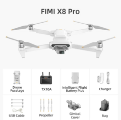 Dron FIMI X8 Pro Ultima Versión 2024 Intelligent Plus en internet