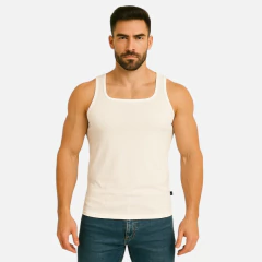 Regata Tank Slim Fit Gola Quadrada - comprar online