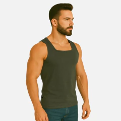 Regata Básica Tank Slim com Elastano na internet