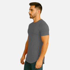Camiseta Longline Oversized Barra Quadrada na internet