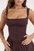 Vestido Tatiana Marrom