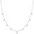 COLAR DE PRATA CHOKER PONTINHOS DE LUZ