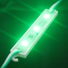 Módulo Injetado Led SMD 7020 c/ 3Led 12v 1,5w IP65 Verde