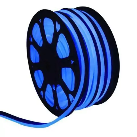 Mangueira Led Neon IP67 110v ou 220v Azul 100m + 5 Conector