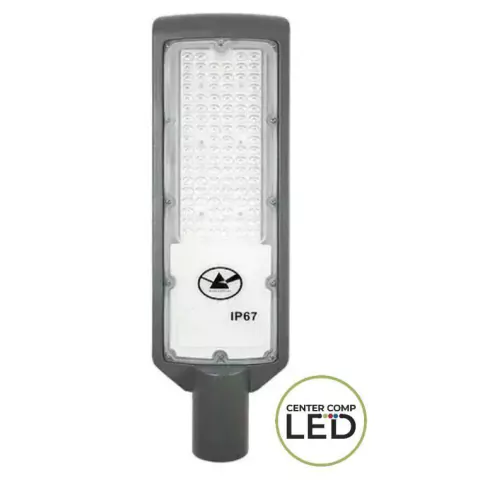 Luminária Pública Led Smd Chata 500w 6000k Bivolt