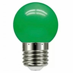 Lâmpada Led Bolinha 1w Verde Bivolt