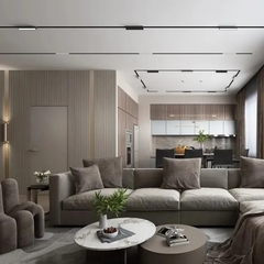 Luminária Difusa Linear 60w 120cm Para Trilho Magnético