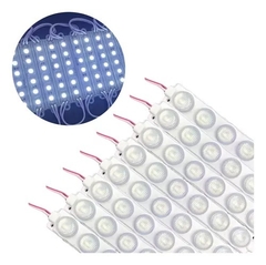 Módulo Injetado Led SMD 3030 c/ 6led 12v 6w IP65 Branco Frio