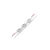 Módulo Injetado Led SMD 7025 mini c/ 3led 12v 1,5w Branco Quente 3000k-3500k