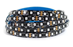 Fita Led 3535 Digital 12v 480 leds IP20 5m + Controlador PRETA - comprar online