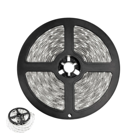 Fita Led SMD 5050 24v 300 Led 72w IP65 Branco Frio 6000k - 6500k