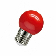Lâmpada Led Bolinha 1w Vermelho Bivolt - comprar online