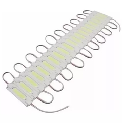 Módulo Injetado Led Cob 8025 12v 2w c/lente Ip67 Branco Frio