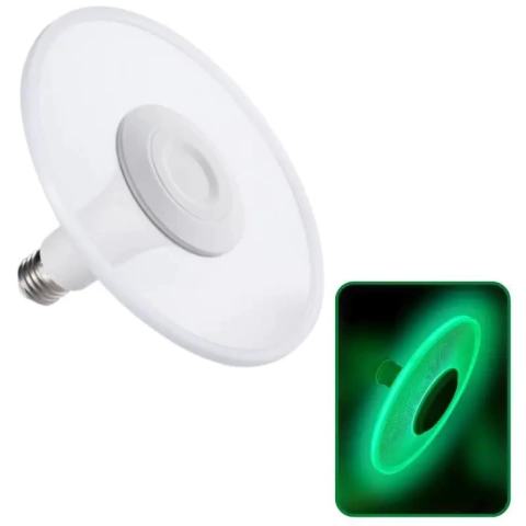 Lâmpada De Led Ufo 11w E27 Verde