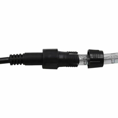 Mangueira Led Redonda 12mm IP67 110v Azul 100m + 4 Conector - Center Comp Led