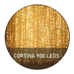 Cortina Led 8 Funções