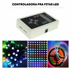 Controlador Controle Central Fita Led Digital Cor 6803 - Rgb