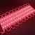 Módulo Injetado Led SMD 7025 Mini c/ 3led 12v 1,5w IP65 Rosa