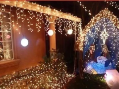 Imagem do Cascata 100 Leds BQ Luz Natal 3,07x065m 110v 8 Funções