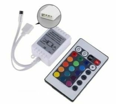 Controle e Controladora Fita RGB 12V 5050 e 3528